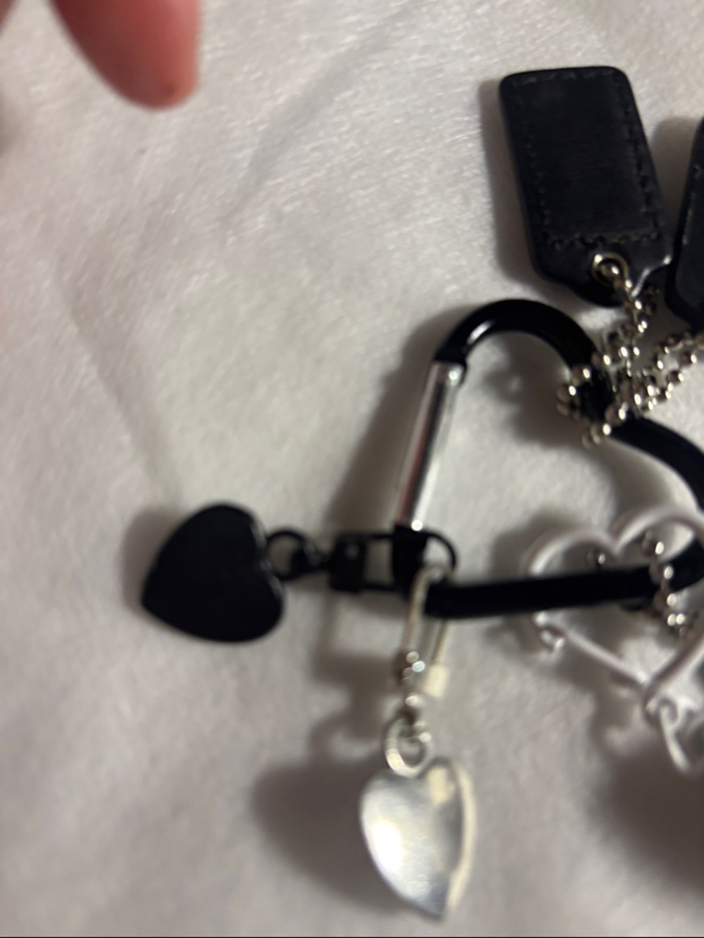Coach mini tags (3) and (3) other key chains - Picture 11 of 14